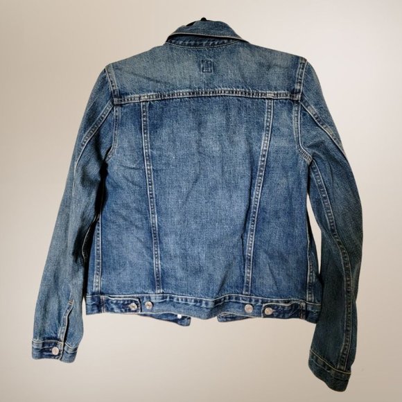 Denim Jean Jacket GAP SMALL PETITE - Picture 4 of 7
